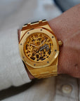 Audemars Piguet Yellow Gold Royal Oak Skeleton 14789