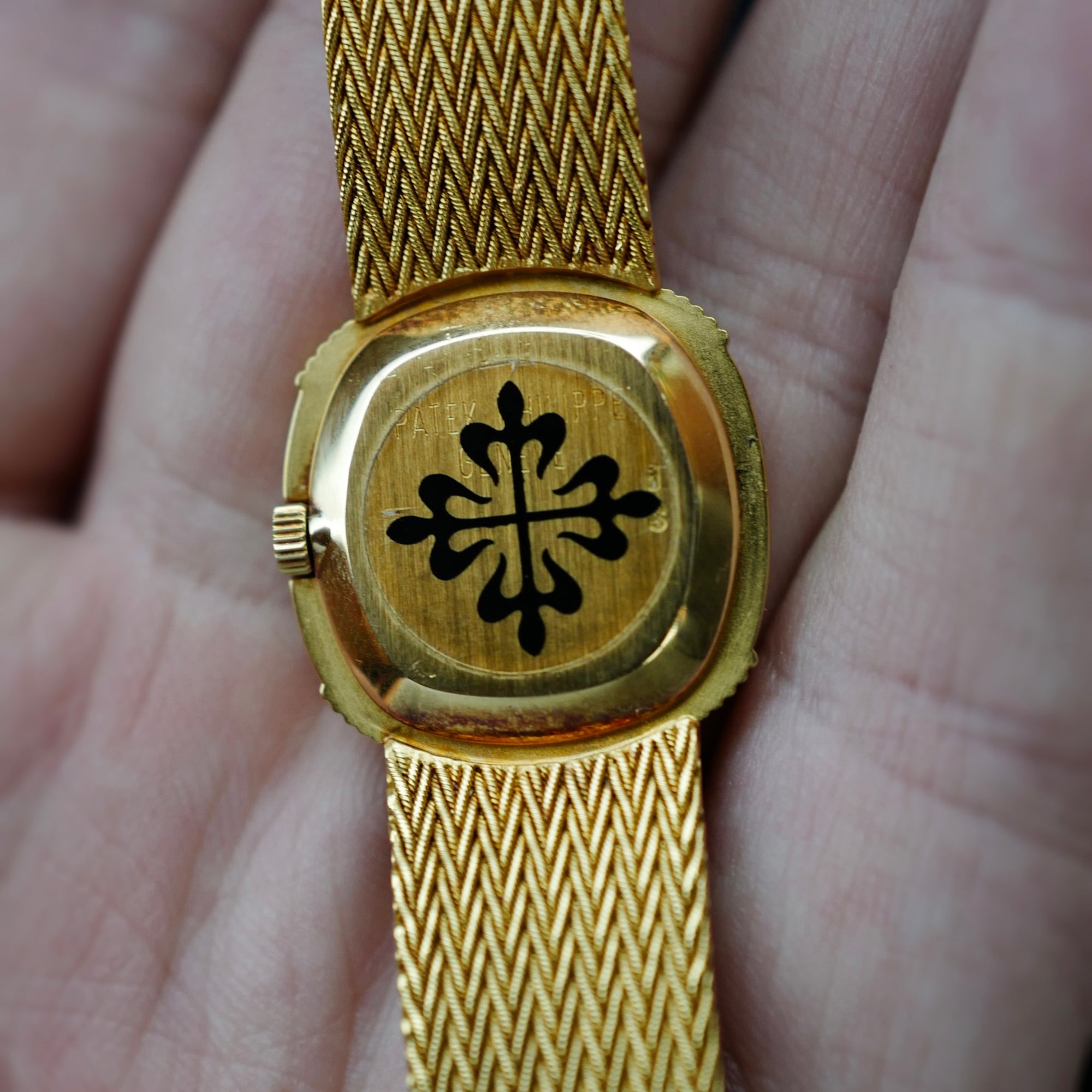 Patek Philippe Yellow Gold Diamond Watch Ref. 4508 in Like New Condition (NEW ARRIVAL)