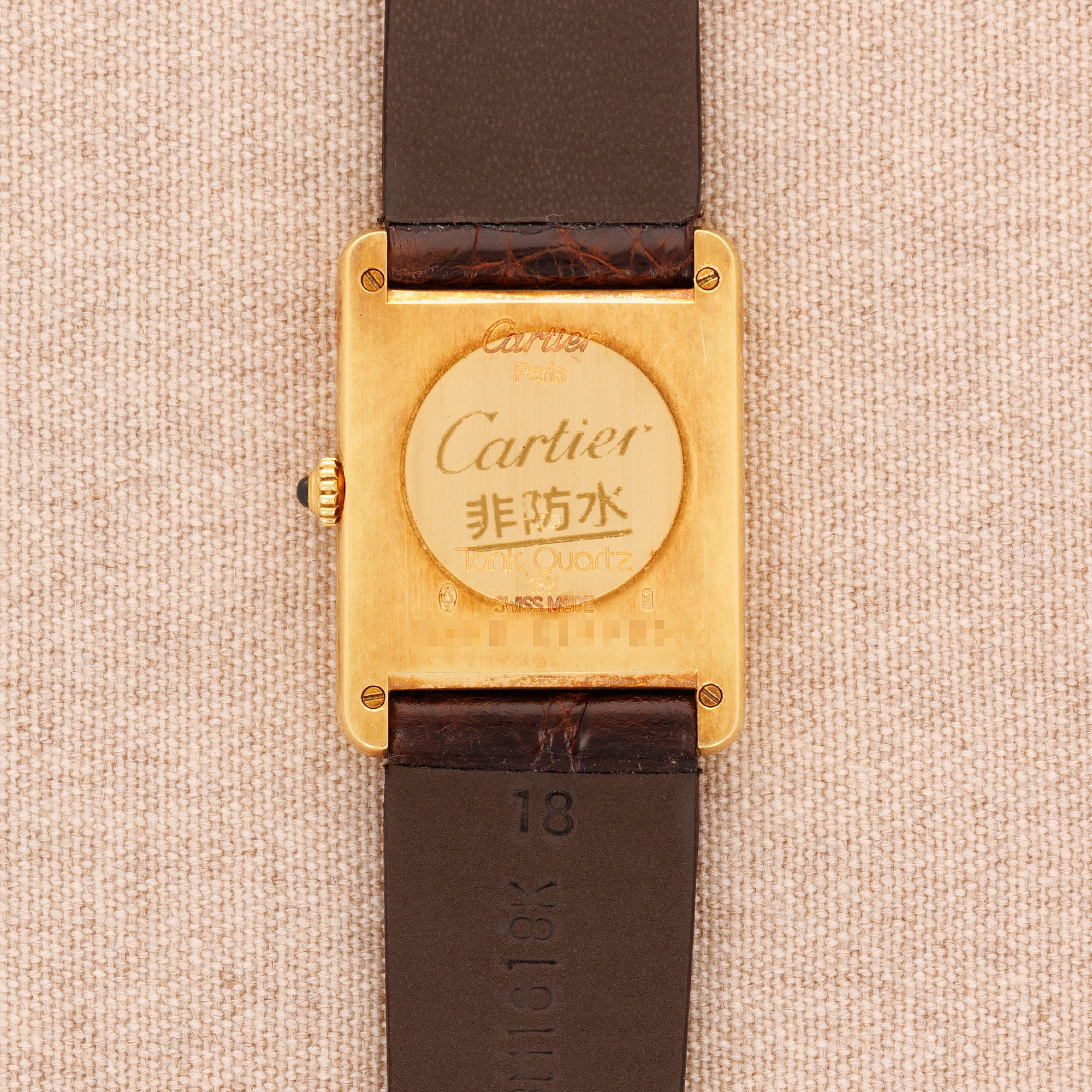 Cartier - Cartier Yellow Gold Tank Louis Ref. 1140 - The Keystone Watches