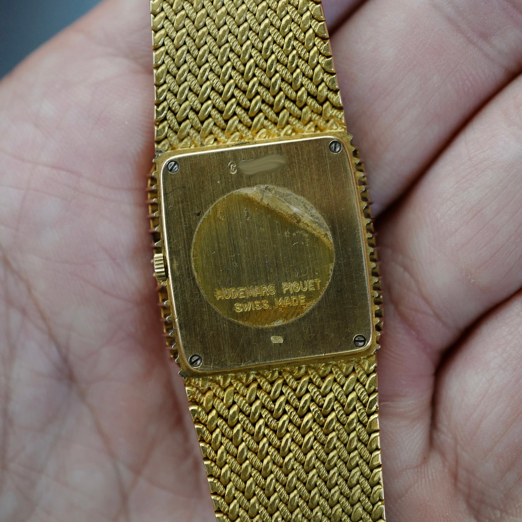 Audemars Piguet Yellow Gold Onyx Diamond (New Arrival)