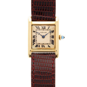 Cartier Yellow Gold Tank Normale Watch, European Watch & Clock