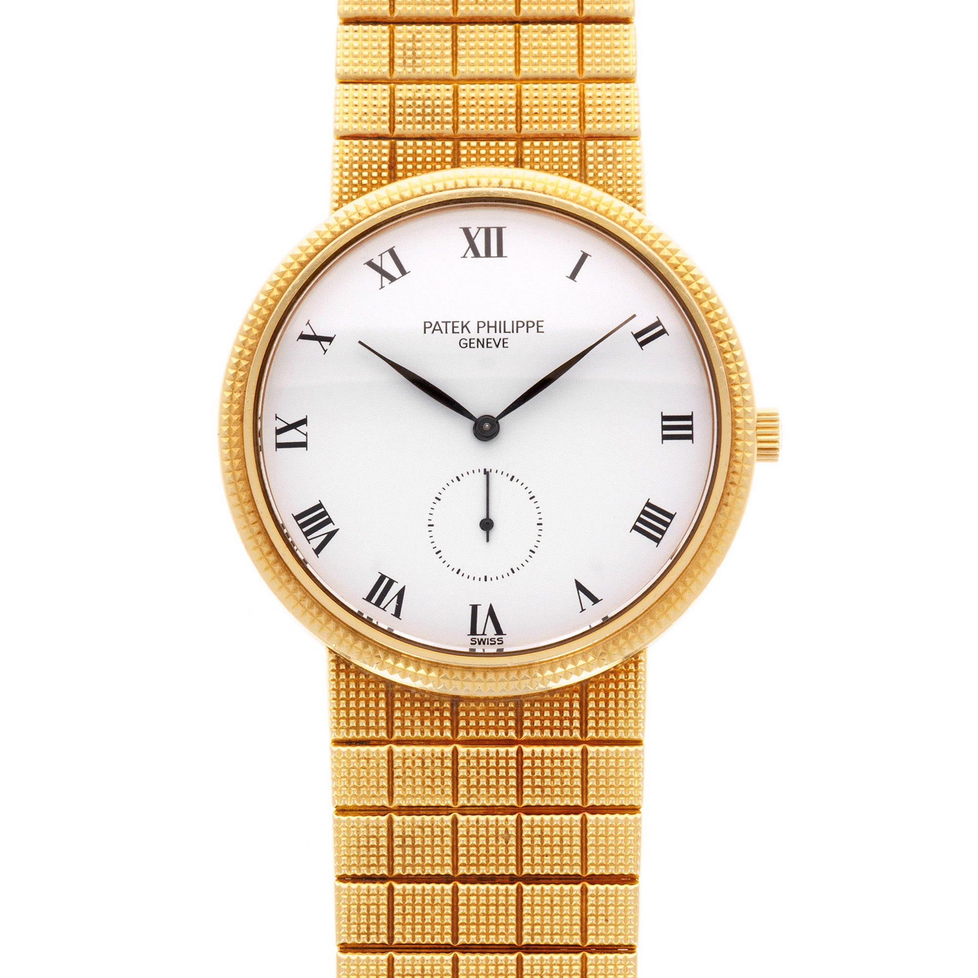 Patek Philippe - Patek Philippe Yellow Gold Calatrava Ref. 3919 on Bracelet - The Keystone Watches