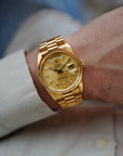 Rolex Yellow Gold Day-Date 18238 with Baguette Dial