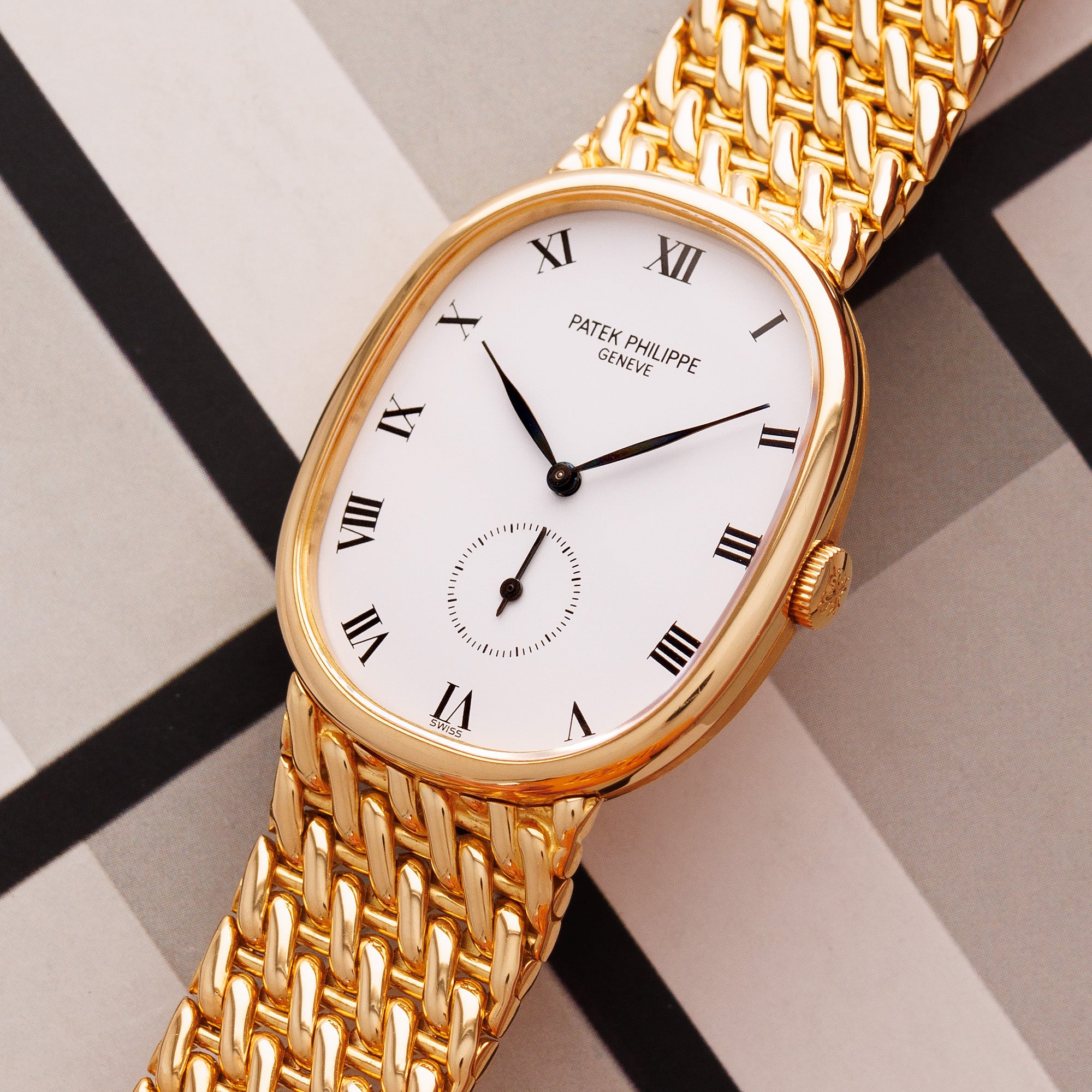 Patek Philippe Ellipse 3948 18k YG – The Keystone Watches