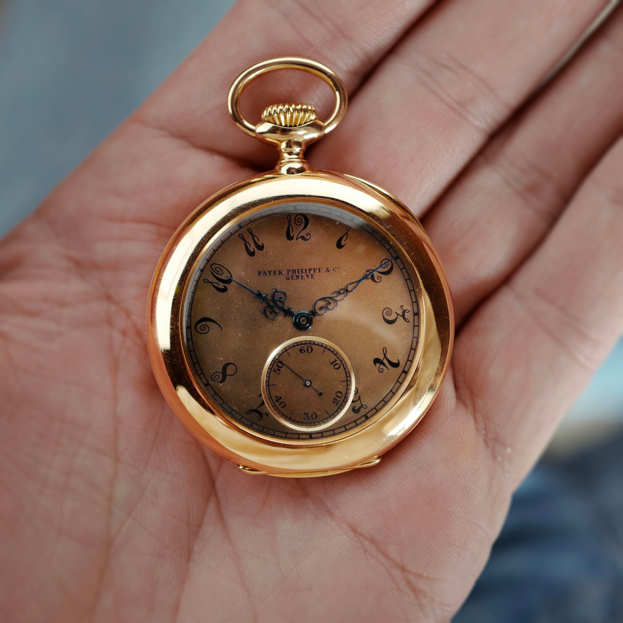 Patek Philippe Rose Gold Pocket Watch (New Arrival)
