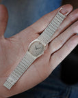 Audemars Piguet White Gold Bracelet Watch with Diamond Dial