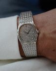 Audemars Piguet White Gold Bracelet Watch with Diamond Dial