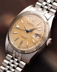 Rolex Steel Datejust Ref. 6305 with Honeycomb Dial