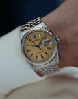 Rolex Steel Datejust Ref. 6305 with Honeycomb Dial