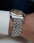 Rolex Steel Datejust Ref. 6305 with Honeycomb Dial