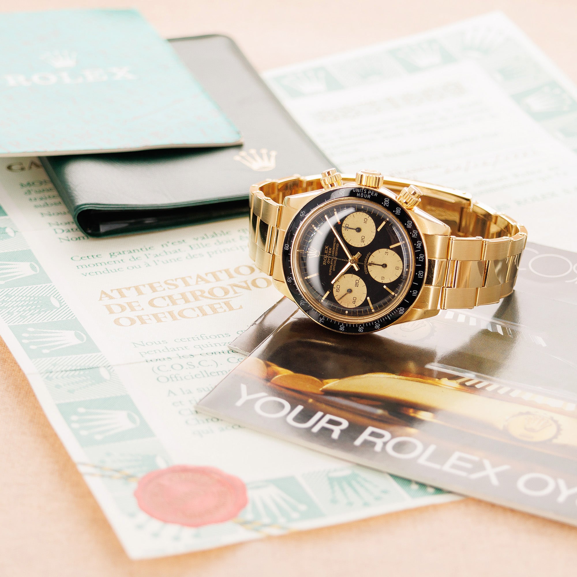 Rolex Daytona 6263 18k YG