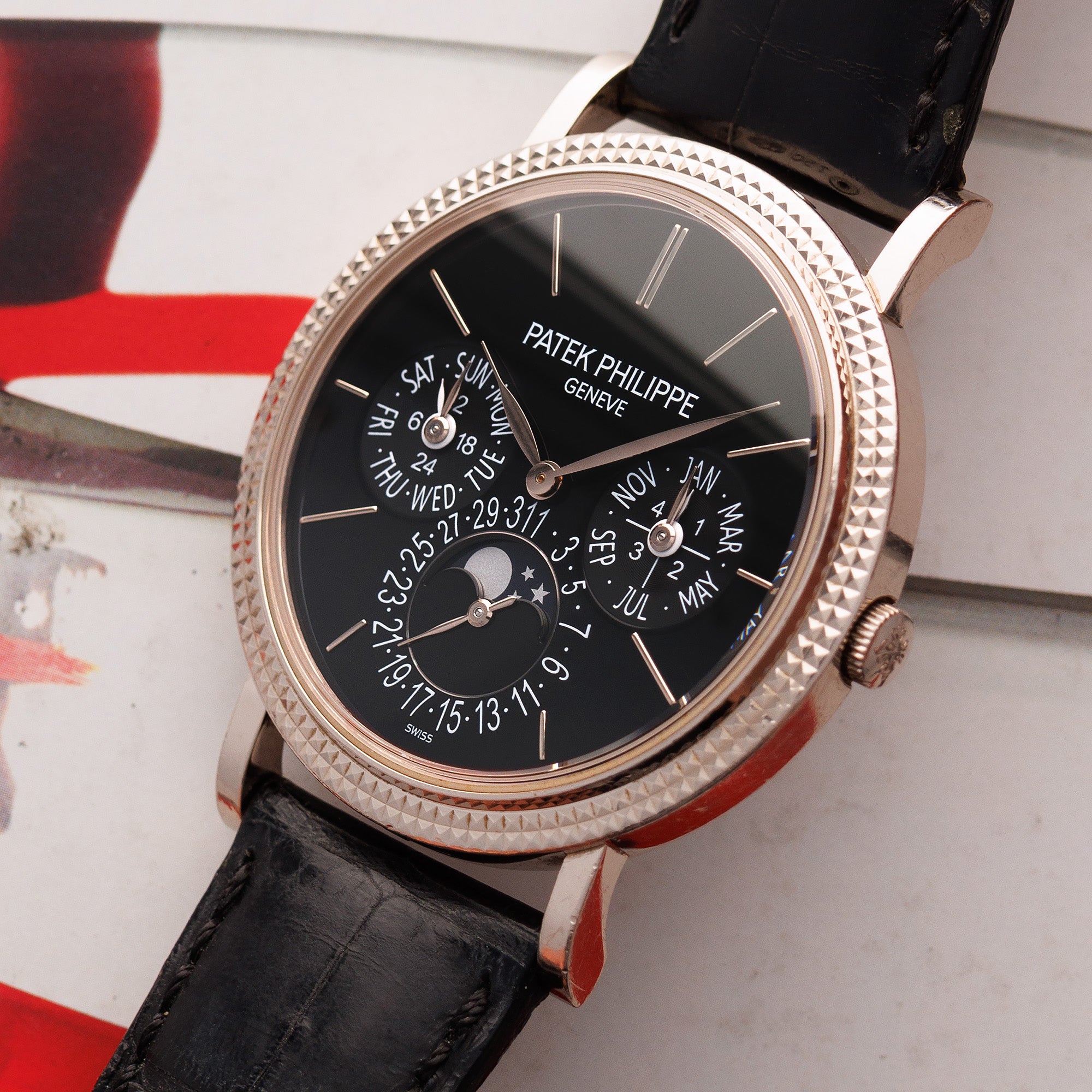 Patek Philippe - Patek Philippe White Gold Perpetual Calendar Watch Ref. 5139 - The Keystone Watches
