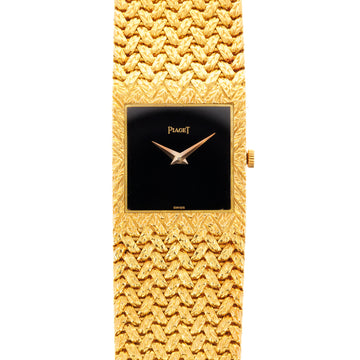 Piaget Yellow Gold Tradition with Onyx Dial Ref. 9352