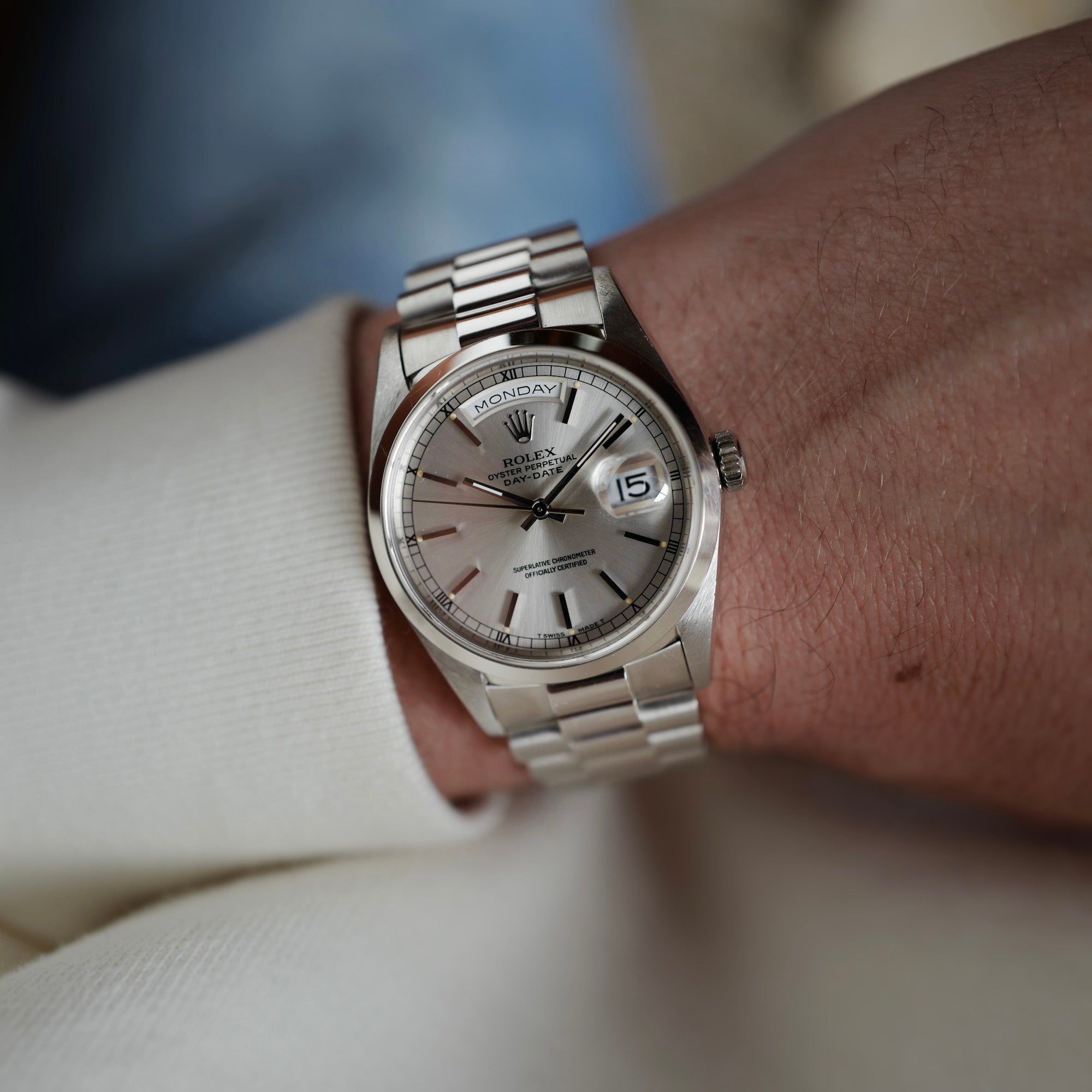 Rolex Platinum Day Date Ref. 18206