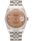 Rolex Steel Datejust Ref. 16220 with Salmon Dial