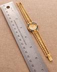 Corum - Corum Yellow Gold Romulus Bamboo Watch with Sapphires - The Keystone Watches