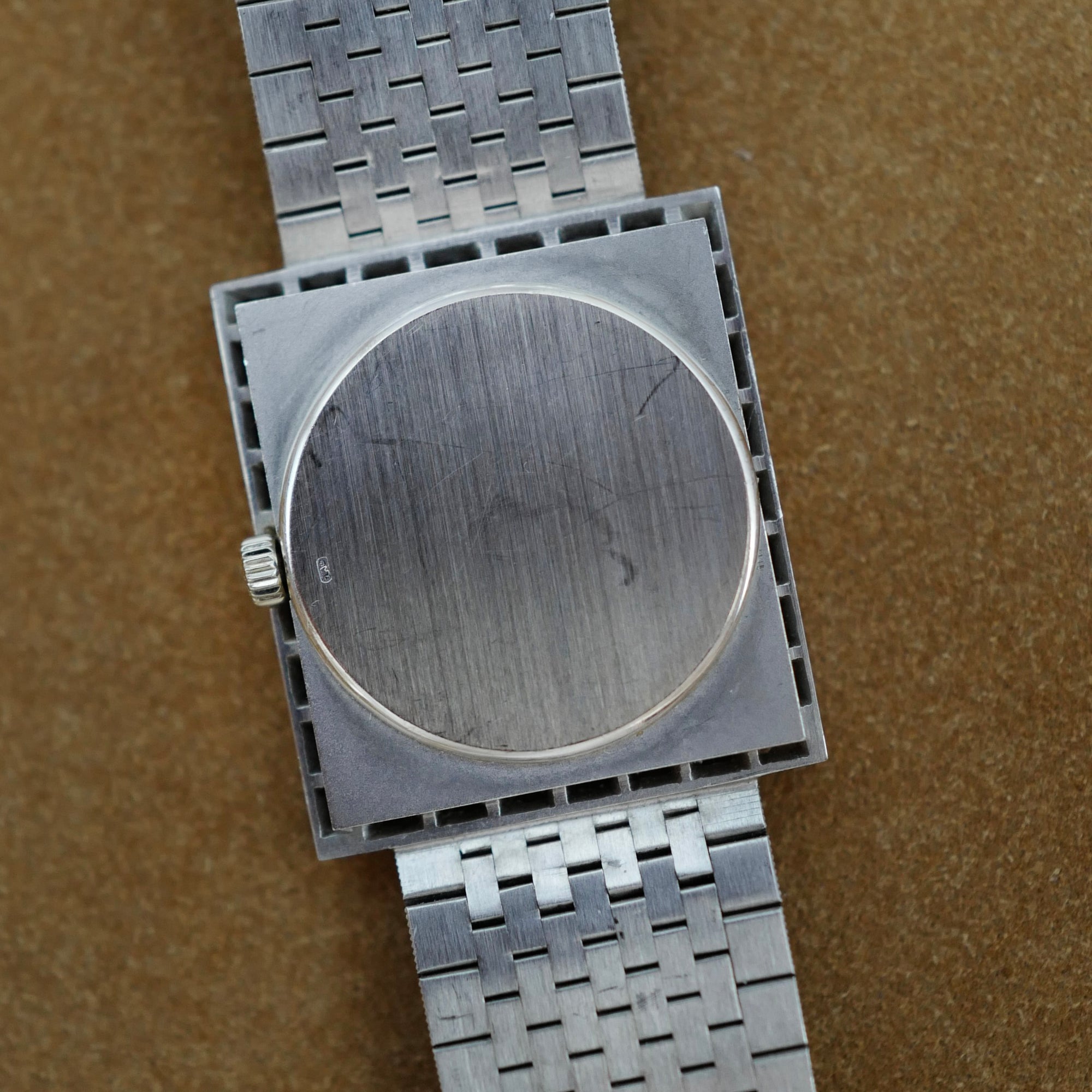 Patek Philippe White Gold Baguette Diamond Watch Ref. 3540