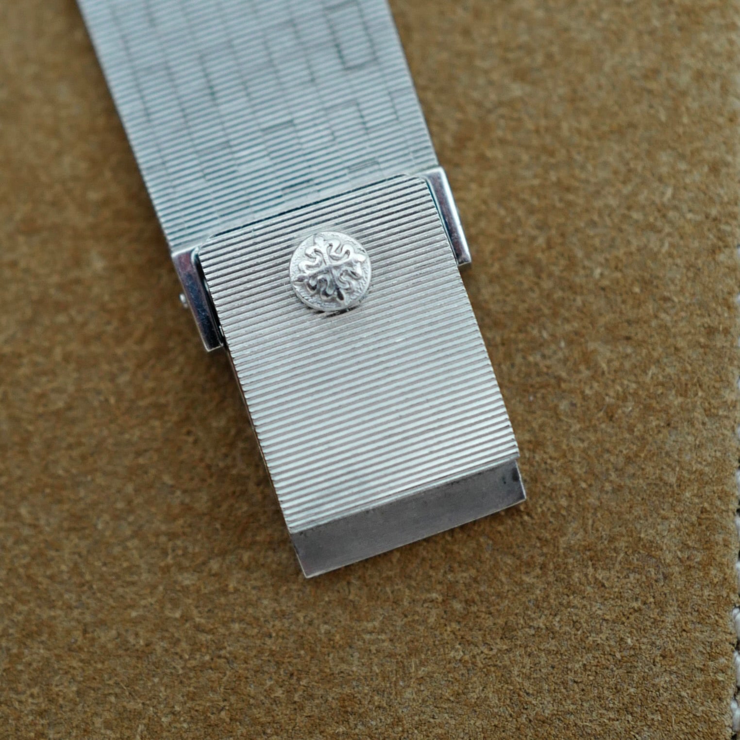 Patek Philippe White Gold Baguette Diamond Watch Ref. 3540