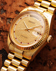 Rolex - Rolex Yellow Gold Day Date Ref. 18038 with Ruby Missoni Dial - The Keystone Watches