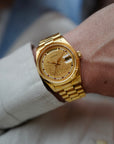 Rolex - Rolex Yellow Gold Day Date Ref. 18038 with Ruby Missoni Dial - The Keystone Watches