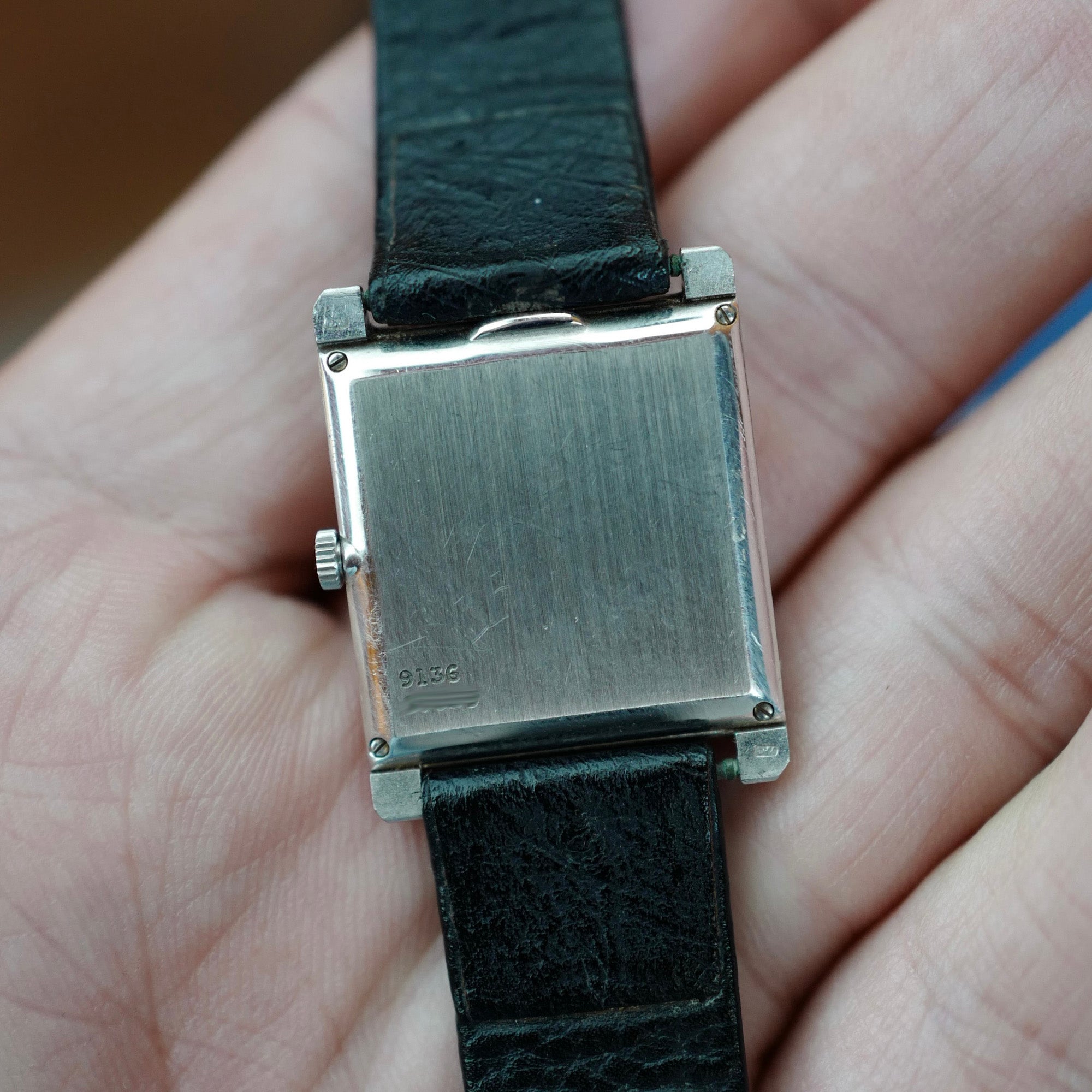 Piaget White Gold Square Watch Ref. 9136