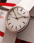 Patek Philippe - Patek Philippe White Gold Wathc Ref. 3563 with Blue Hour Markers - The Keystone Watches