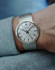 Patek Philippe - Patek Philippe White Gold Wathc Ref. 3563 with Blue Hour Markers - The Keystone Watches