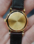 A. Lange & Sohne Yellow Gold Saxonia 1st Series Solid Back Watch Ref. 102.001