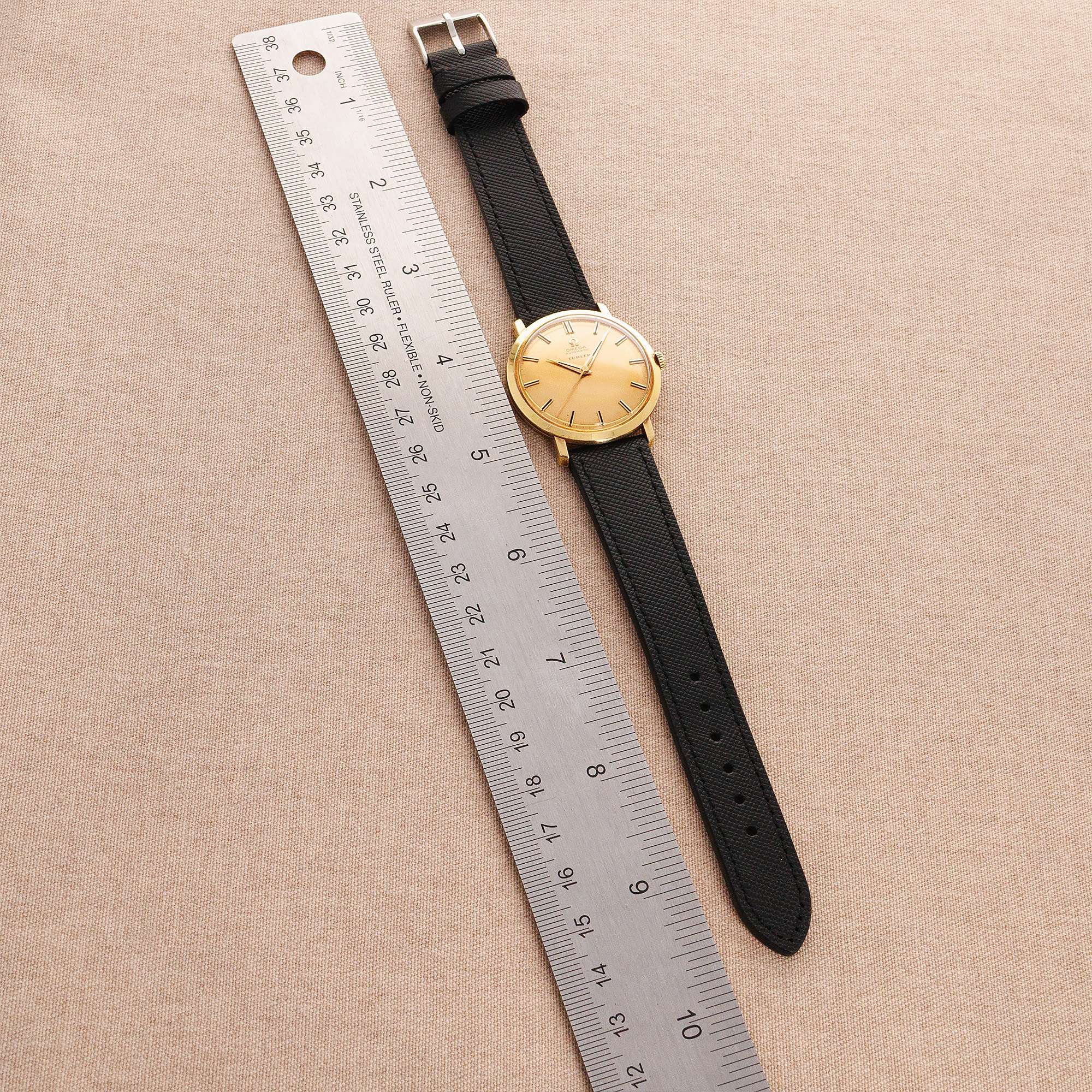 Omega - Omega Yellow Gold Automatic Watch Retailed by Turler - The Keystone Watches