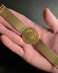 Vacheron Constantin Yellow Gold Coin Watch on a Bracelet