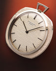 Patek Philippe White Gold Futuriste Pocket Watch by Gilbert Albert Ref. 798