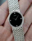 Piaget - Piaget White Gold Onyx and Diamond Ref. 9826D2 - The Keystone Watches