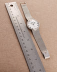 Patek Philippe White Gold Calatrava Ref. 3919 on Bracelet