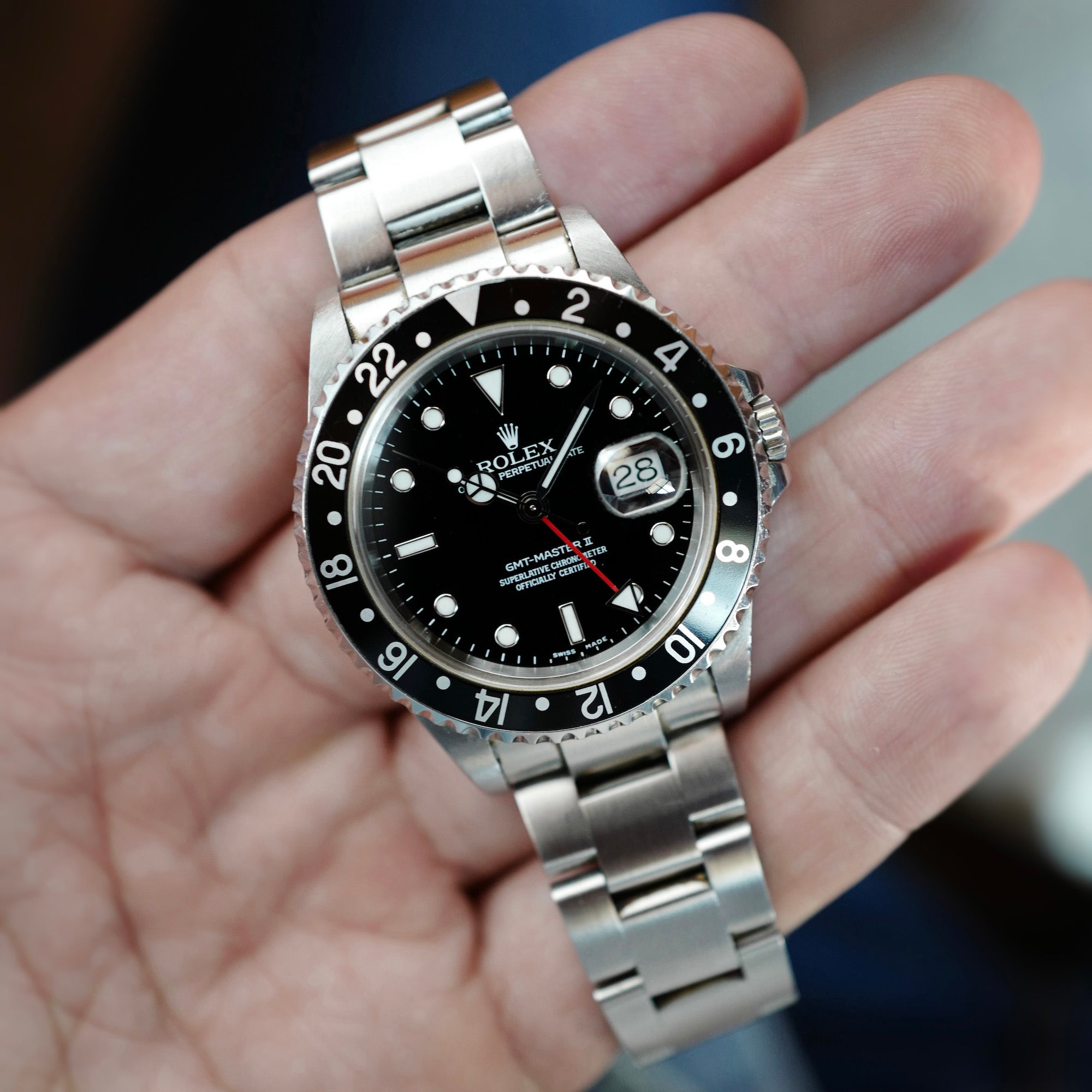 Rolex GMT-Master Ref. 16710 with Black Bezel (New Arrival)