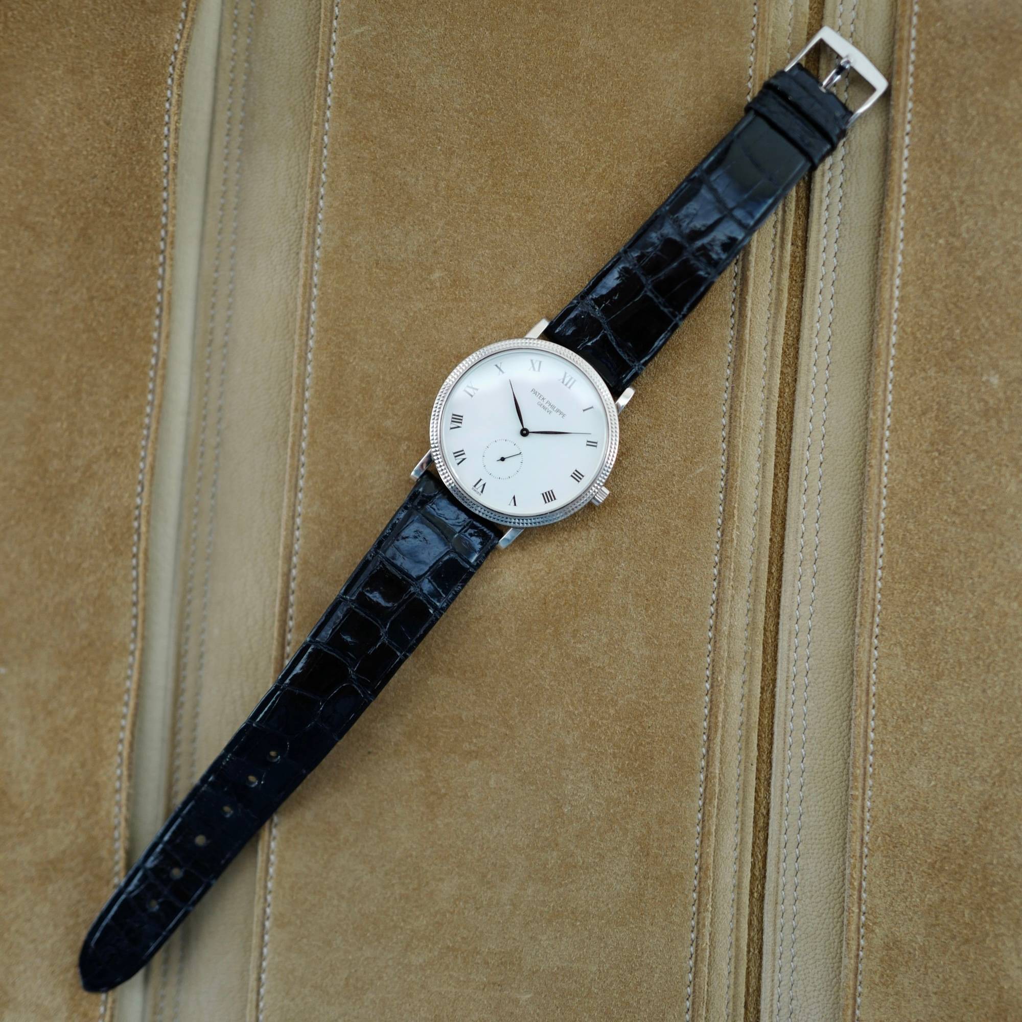 Patek Philippe - Patek White Gold Calatrava Ref. 3919 (New Arrival) - The Keystone Watches