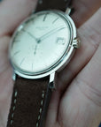 Patek Philippe White Gold Calatrava Ref. 3445 Retailed by Gubelin (New Arrival)