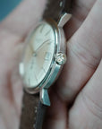 Patek Philippe White Gold Calatrava Ref. 3445 Retailed by Gubelin (New Arrival)