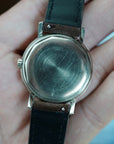 Patek Philippe White Gold Calatrava Ref. 3445 Retailed by Gubelin (New Arrival)