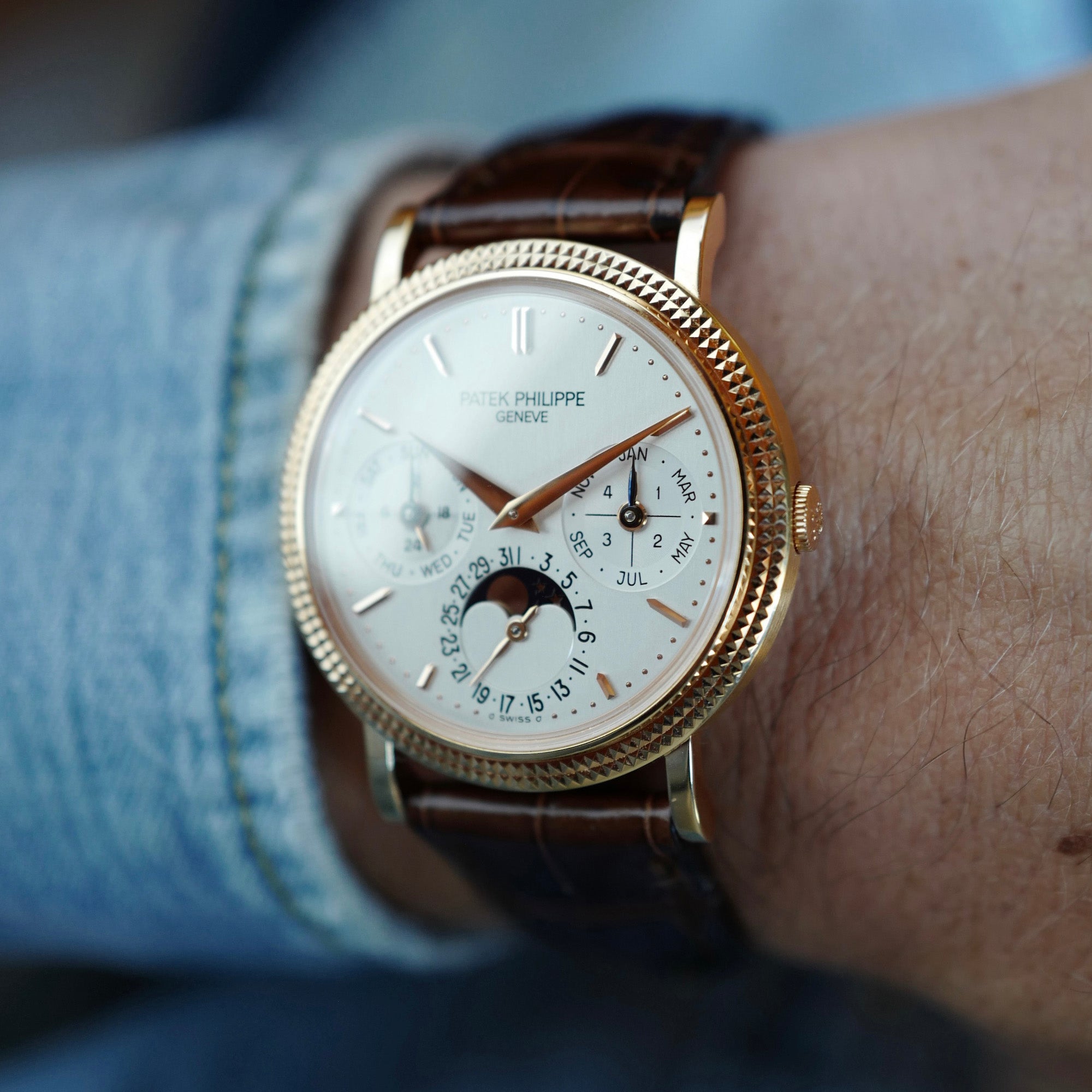 Patek Philippe Rose Gold Perpetual Calendar Ref. 5039