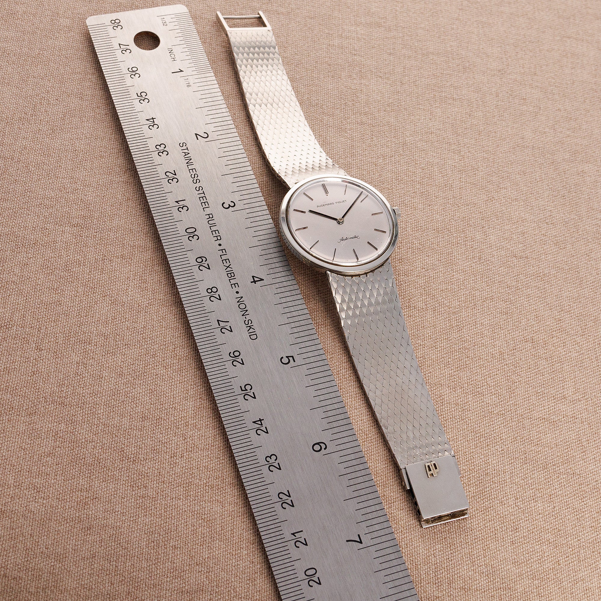 Audemars Piguet Ultra-Thin Steel Automatic Watch