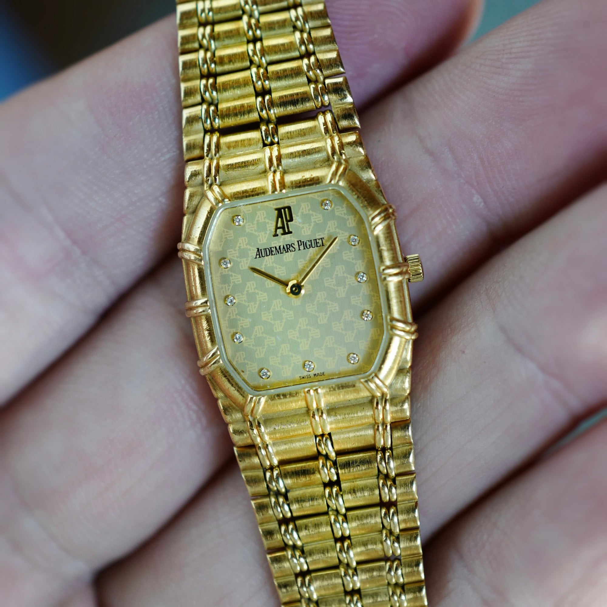 Audemars Piguet Yellow Gold Mini Bamboo (New Arrival)