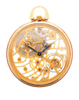 Audemars Piguet - Audemars Piguet Yellow Gold Skeletonized Pocket Watch - The Keystone Watches