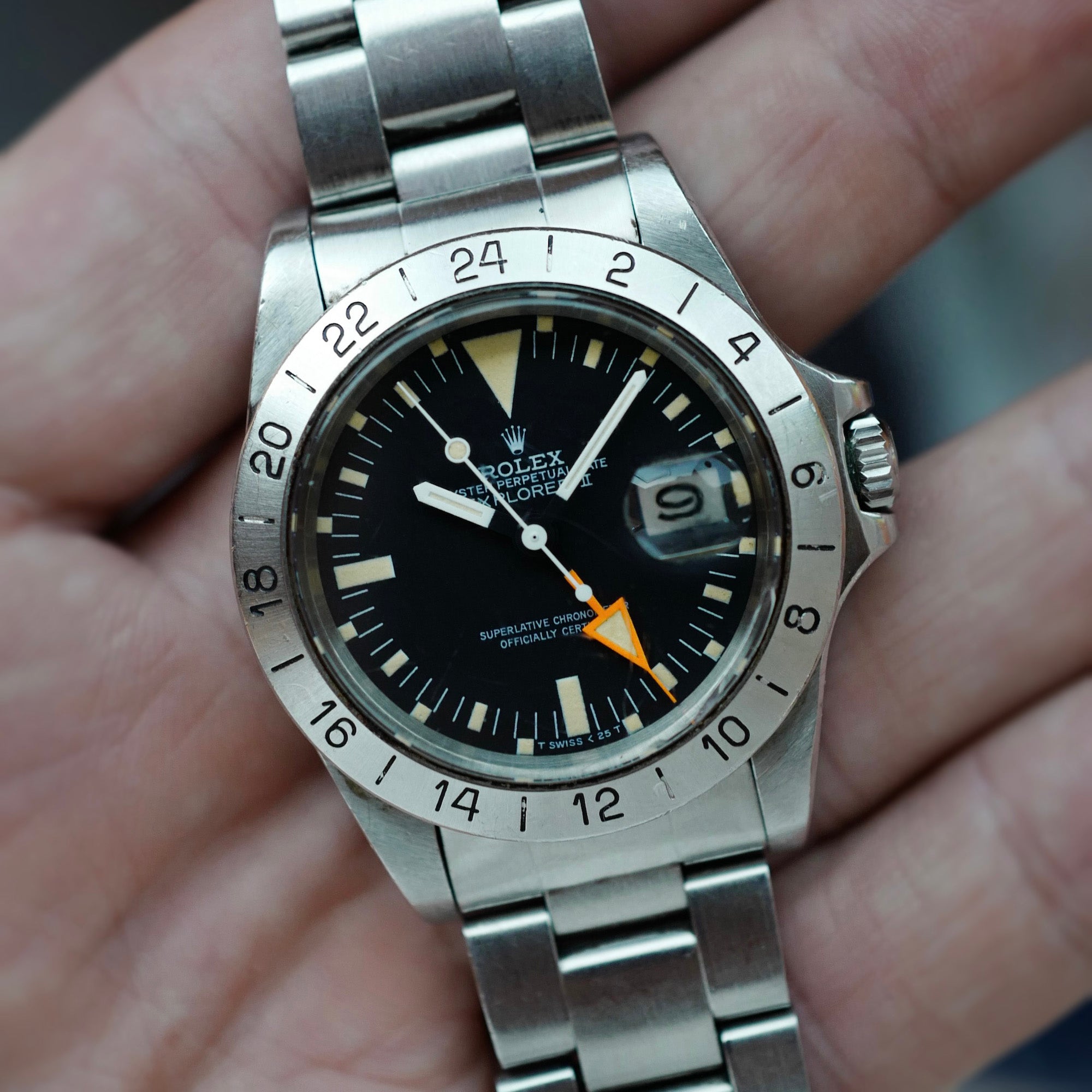 Rolex Steel Explorer II Orange Hand Ref. 1655