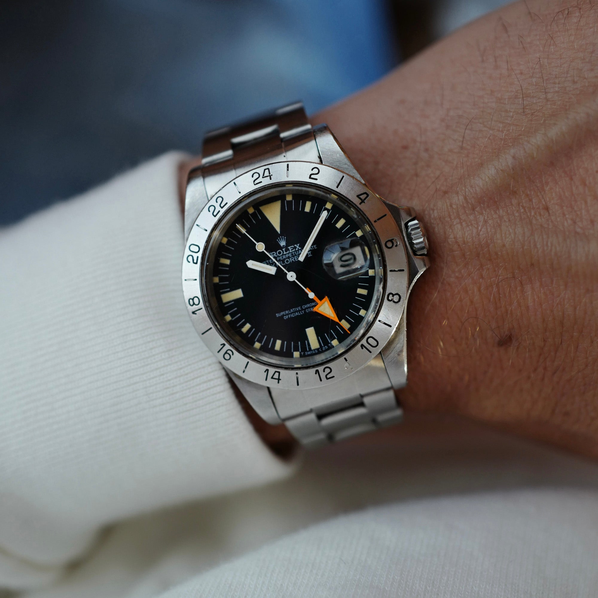 Rolex Steel Explorer II Orange Hand Ref. 1655