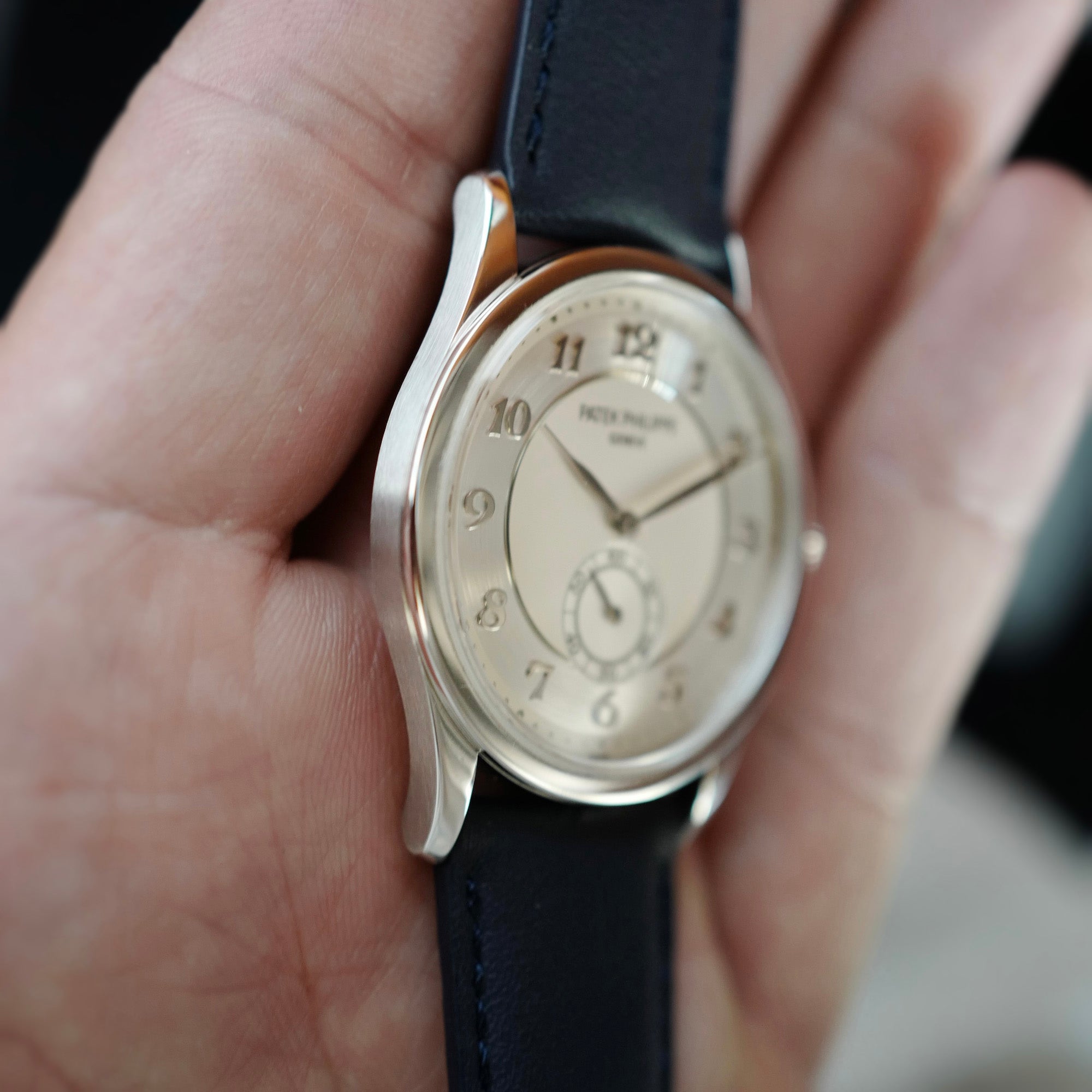 Patek Philippe Platinum Calatrava Watch Ref. 5196 (New Arrival)