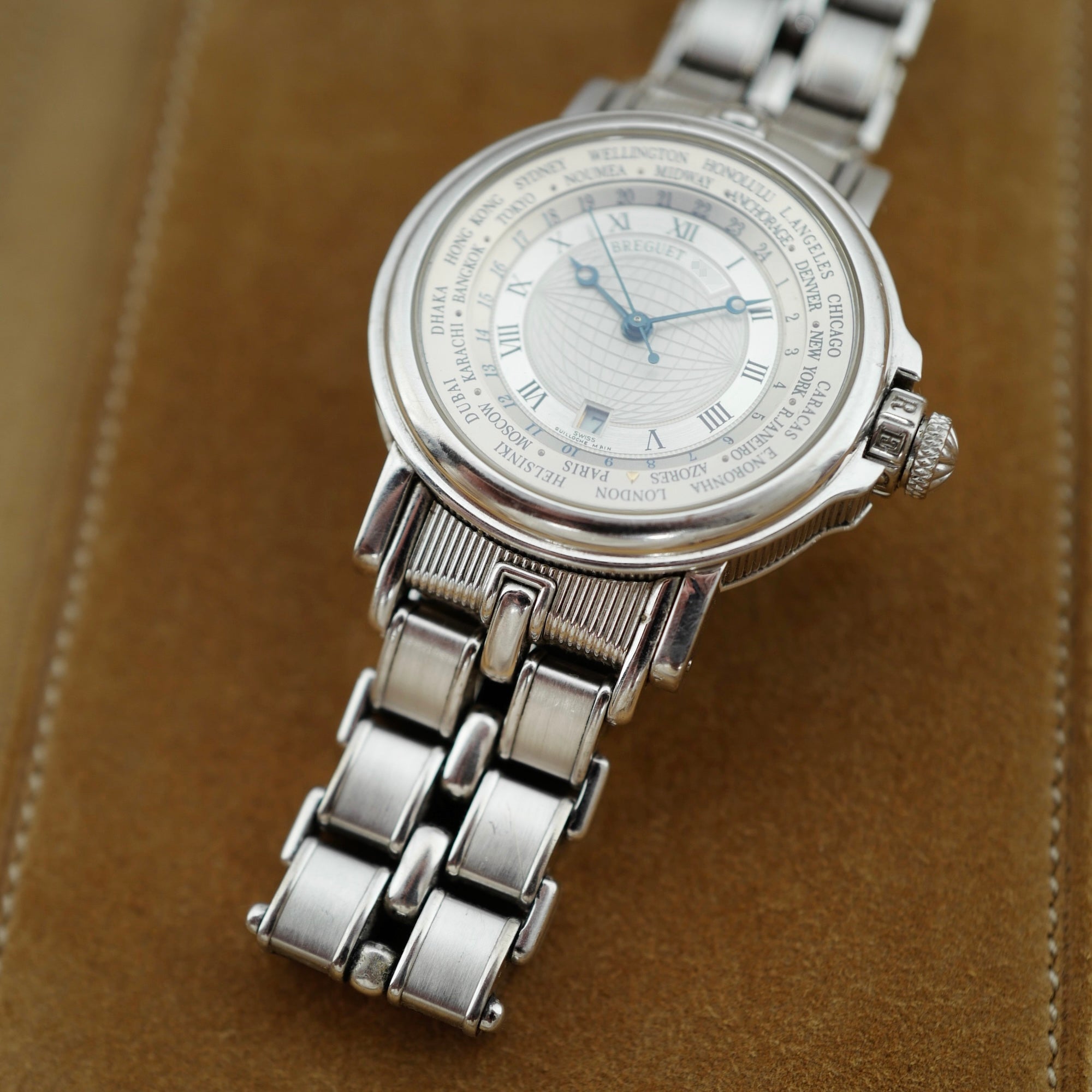 Breguet - Breguet White Gold Hora Mundi Watch Ref. 3700 (New Arrival) - The Keystone Watches