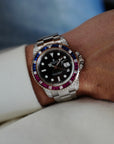 Rolex - Rolex White Gold SARU GMT-Master Diamond Sapphire Ruby Watch Ref. 116759SARU - The Keystone Watches