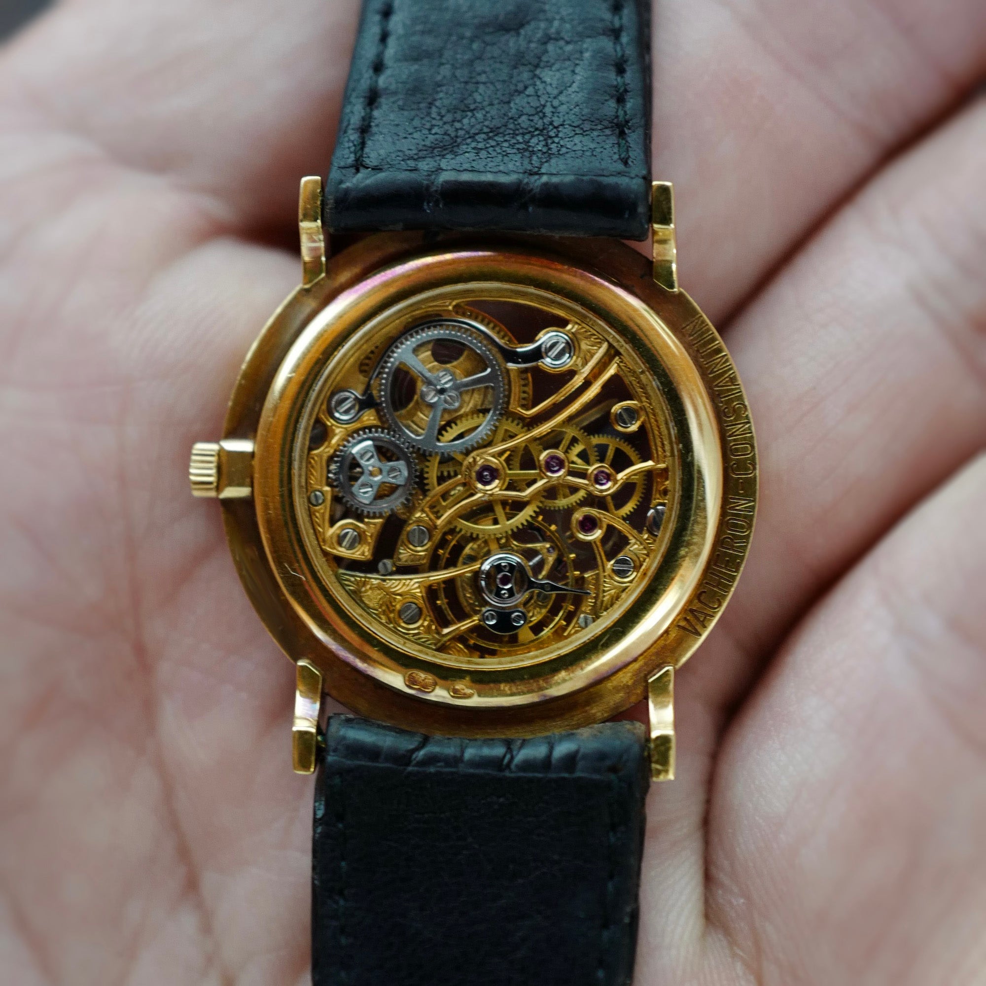 Vacheron Constantin - Vacheron Constantin Yellow Gold Skeleton Watch Ref. 33014 - The Keystone Watches