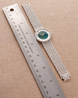 Piaget White Gold Round Watch Ref. 9066 with Opal Dial and Diamonds