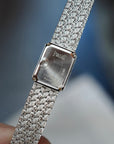 Piaget White Gold Bracelet Watch Ref. 45244 with Opal Dial